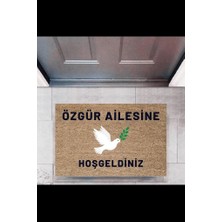 Kapı Önü Paspası Dekoratif Dijital Baskı Kişiye Özel P-2448