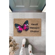 Dijital Baskı Kişiye Özel Iç Kapı Dekorasyon Paspas  PS11234
