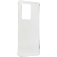 Vardar Aksesuar Samsung Galaxy S20 Ultra Kılıf Kamera Korumalı Nitro Anti Shock Silikon-Renksiz