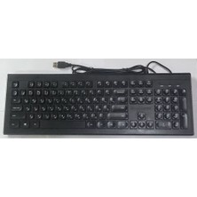 Rusça USB Pc Klavye-Rusıan Keyboard