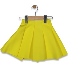 Düz Renkli  Dalgıç Kumaş Etek