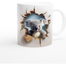 Wisdom Rain  Duvarı Delen Sevi mli Koala Kupa Bardak