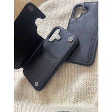 Iphone 16 Uyumlu Deri Kılıf