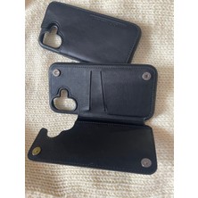 Iphone 16 Uyumlu Deri Kılıf