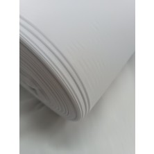 Modern Düz Tül Perde - Ekru - Pileli Dikim 1x2,5 Pile - T74814