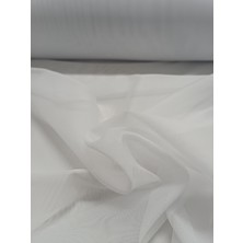 Modern Düz Tül Perde - Ekru - Pileli Dikim 1x2,5 Pile - T74814