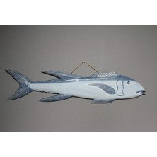 Periboia Ahşap Duvara Asmalı Balık Pano