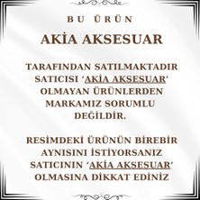 Italyan Charm Çelik Bileklik Mavi Yonca Desenli