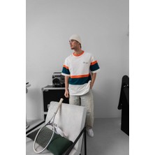 Takım Arma Nakışlı Oversize T-Shirt
