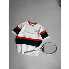 Takım Arma Nakışlı Oversize T-Shirt