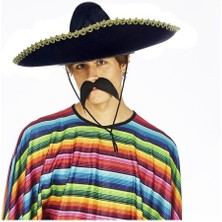 Periboia Sombrero Meksika Şapkası Altın Şeritli Yetişkin Boy