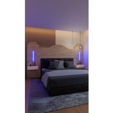 50 Santimetre Rgb Renkli Kumandalı Lambader (2'li Set)