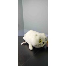 Biomein Sevimli Peluş Kedi Beyaz