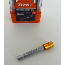 Bits Uç Pz2 65 mm Ekonomik Stoplamalı / Şapkalı (1 ADET BİTS UÇ)