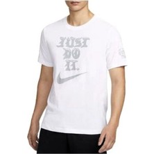 Nike Dri-Fit Loose Bones Skeleton Beyaz T-Shirt