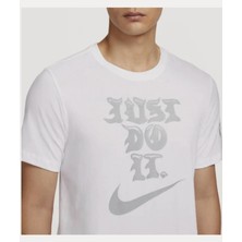 Nike Dri-Fit Loose Bones Skeleton Beyaz T-Shirt
