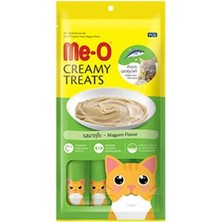 Meo Kremalı Mavi Yüzgeçli Orkinos Balıklı Kedi Sıvı Ödül Maması 4X15 gr