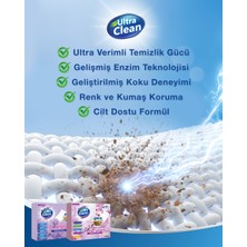Ultra Clean Çamaşır Deterjan Yaprakları - Kiraz Çiçeği Kokusu 50 Yıkama (Yaprak)