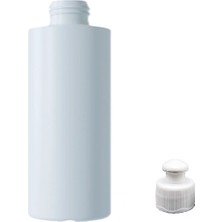Ziylan 100 ml Beyaz Şişe Puspul Kapaklı 12 Adet