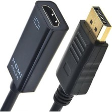 Powermaster PM-14030 Dısplay Port Erkek To HDMI Dişi 4k*2k 25CM Çevirici Kablo