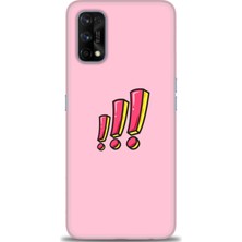 gmotp Realme 7 Pro Kılıf Hd Baskılı - Ünlem