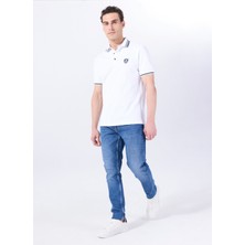 Mustang Orta Bel Slim Fit Lacivert Erkek Denim Pantolon Vegas Slım - 1175