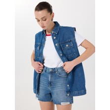 Mustang Indigo Kadın Yelek M5SL-YLK1112