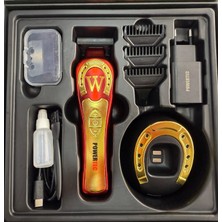 Powertec TR-2828 Tam Profesyonel 9.000RPM 8 Kademeli Sakal Ense Kesim-Çizim Makinesi +Yedek Dlc Bıçak Seti