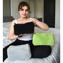 Ayıcı Oyuncak Peluş Seyahat Çantası (Kısa Tüylü) - Yumuşak Ve Şık Tasarım