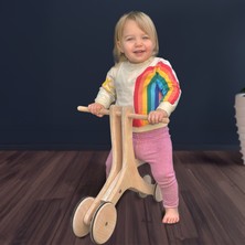 Ombi Baby Bebek Yürüteci Çok Amaçlı Ahşap Modüler