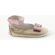 Kaydırmaz Taban Ilk Adım Yürüme Öncesi Bilekten Cırtlı Kız Babet Bebek Patik