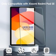 Ukscase Xiaomi Redmi Pad Se 11" 2023 Uyumlu Temperli Cam Ekran Koruyucu 2 Adet