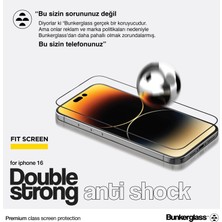 Bunkerglass Double Strong Iph.16 Pro Cam Ekran Koruyucu