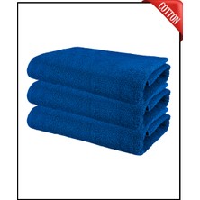 3 Adet Büyük Boy Pamuklu 50 x 90 cm , Fitness Havlusu , Spor Havlusu , Kuaför Havlusu