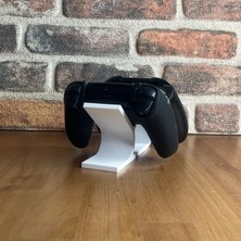 Ps5, Playstation 5 Dualsense ve Xbox Series X|s ile Uyumlu Çift Joystick Standı Tutucu - Beyaz