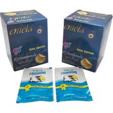 Şahımerdan 2 Adet  Eniola Unisex Macun Özel Üretim 240 gr 2 Adet Mendil Hediye