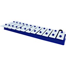 TL12B  Beyaz 12 Tuşlu Metalofon