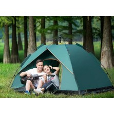 Yek Outdoor 4 Kişilik Çift Katmanlı Otomatik Çadır 220X250X160