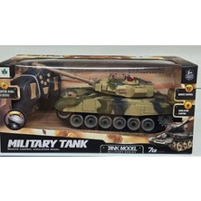 Sem Oyuncak Oyuncak Uzaktan Kumandalı Tank Sesli Işıklı Şarjlı Full Fonksiyon 28 cm