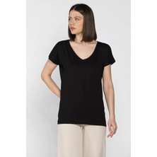 Gülseli V Yaka Kadın Tişört