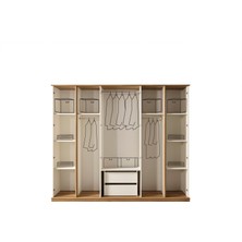 Kumsal Modern 6 Kapaklı Gardırop