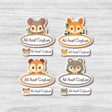 Okul Etiketi ve Sticker