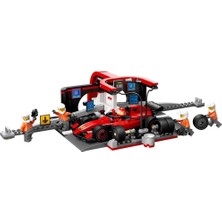 LEGO City Ferrari Arabalı F1 Pit Stop ve Pit Ekibi 60443