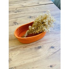 Jüt Hasır Sepet Oval Organizer 20 x 30