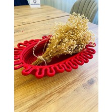 Jüt Hasır Sepet Oval Organizer 20 x 30