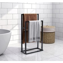 Metal Havluluk Banyo Düzenleyici Dekoratif Havluluk
