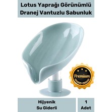Özel Tasarım Tezgah Üstü Mutfak Banyo Bulaşık Lavabo Vantuzlu Su Tutmaz Giderli Katı Sabunluk