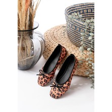 Slipcat Kadın Günlük Babet Yuvarlak Burun Balerin Babet