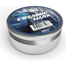 FACTOR360 Oto Seramik Etkili Wax Boya Koruma Parlatma Cilası (Ceramic Wax) Blue Edition