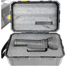 İdragon W5220-2 Ultra Güçlü Fan Soğutmalı 48000 Lümen El Feneri 21700MAH Güneş Enerjili Solar Lamba